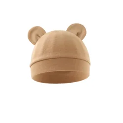 Gorro de algodón para bebé recién nacido – suave y liso unisex