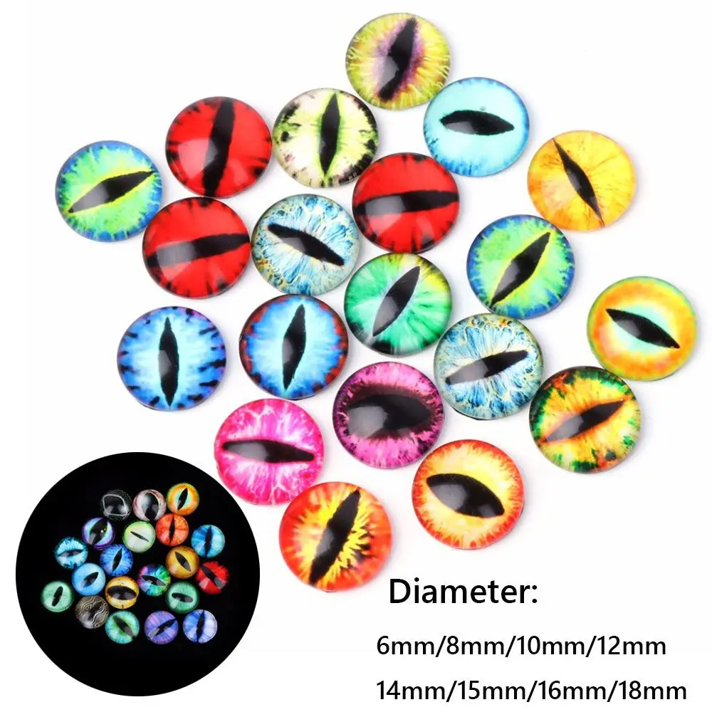 Ojos de cristal en colores variados
