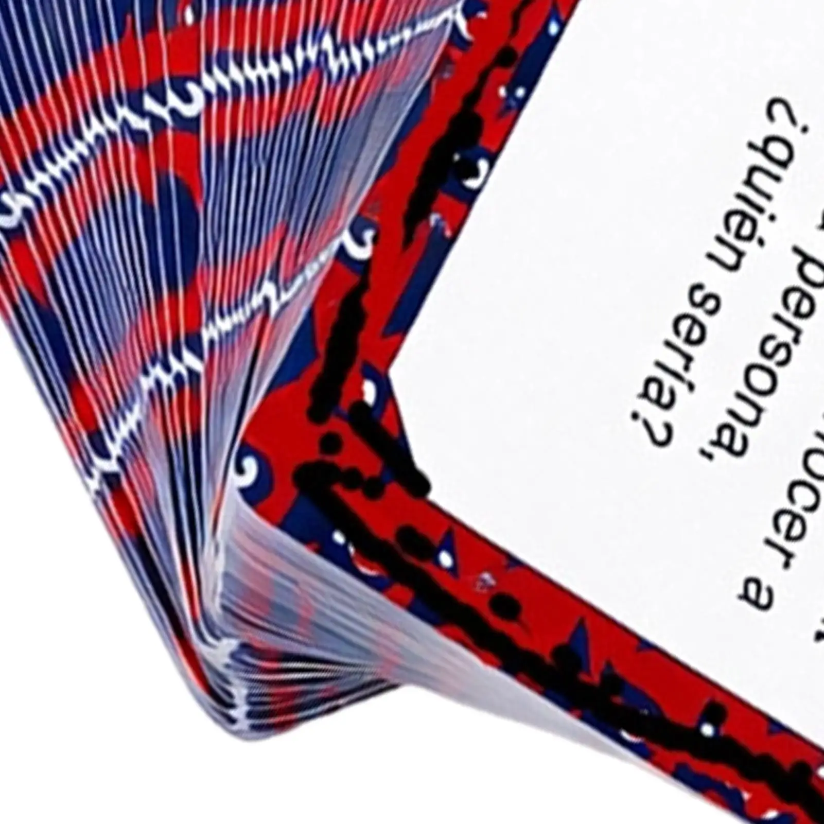Baraja de cartas en español para conversación familiar
