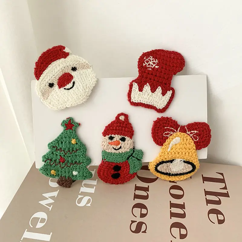 Horquillas de Navidad para el pelo de niño – Con motivos de alce y árbol