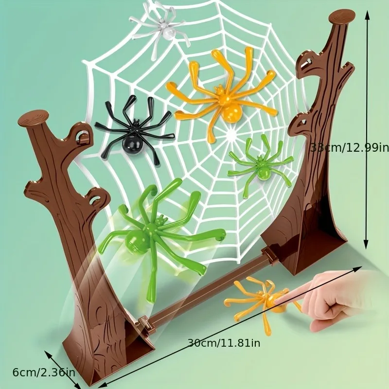 Juego colgante de telaraña que rebota para fiestas infantiles - imagen 2
