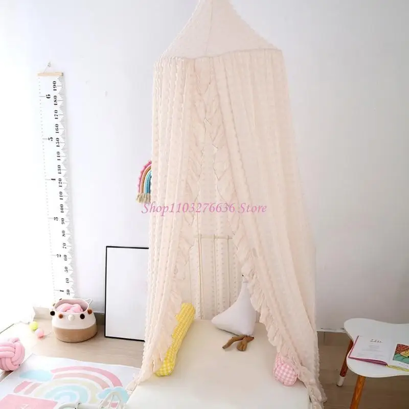 Mosquitera para cuna de bebé colgante de tul para dormitorio - imagen 3
