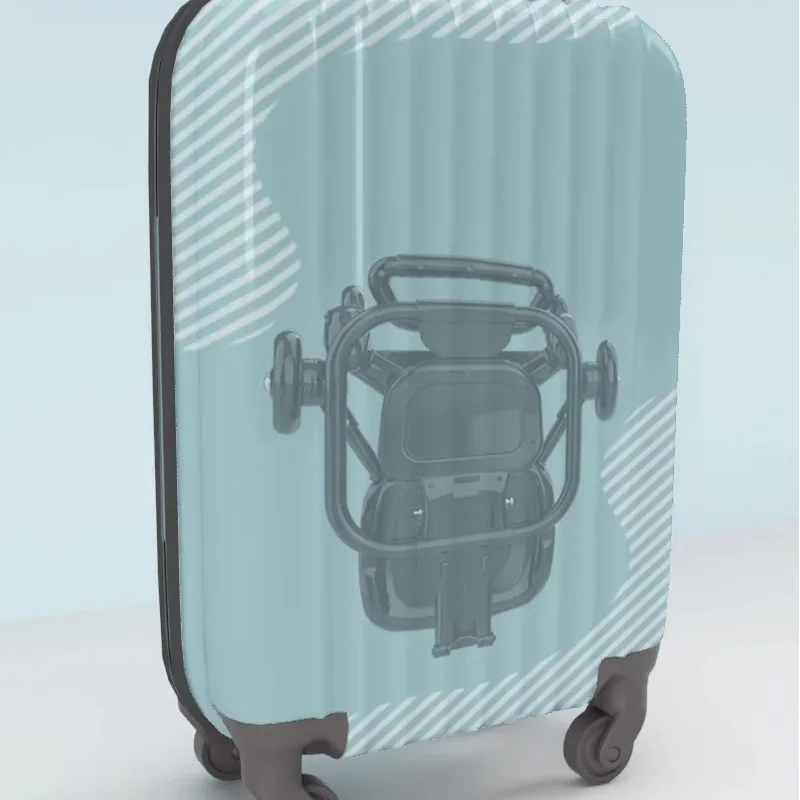Cochecito ligero plegable con asiento reversible para recien nacidos - imagen 4