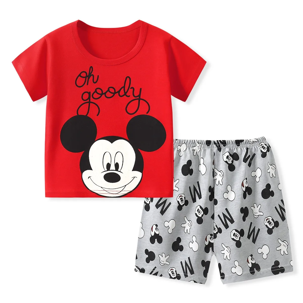 Conjunto de verano niño Mickey Mouse: camiseta y pantalón corto - imagen 3
