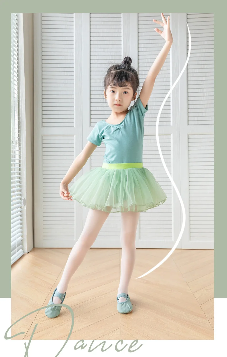 Medias de ballet blancas para niña