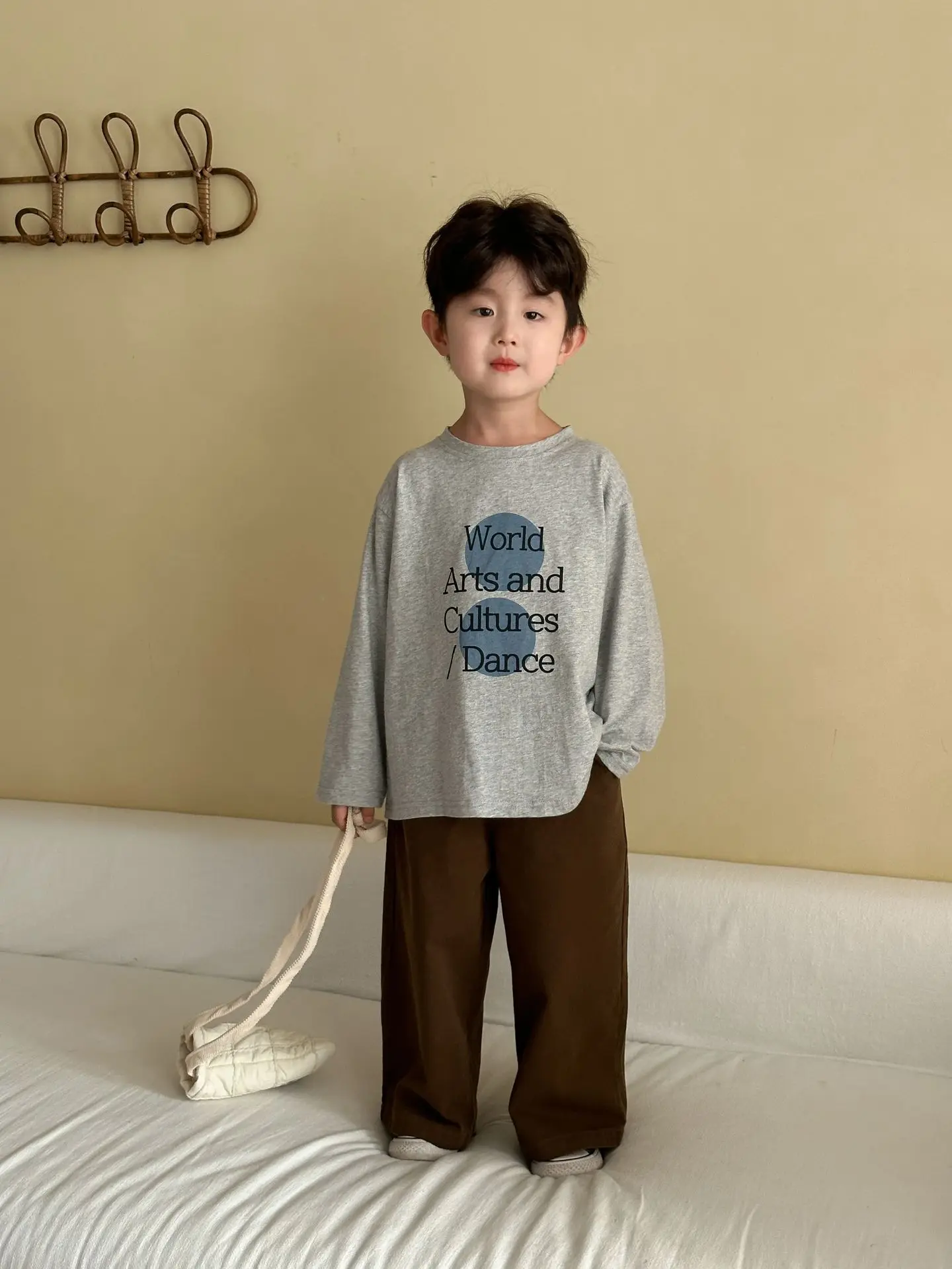 Camiseta manga larga de algodón para niño – Ideal otoño - imagen 4