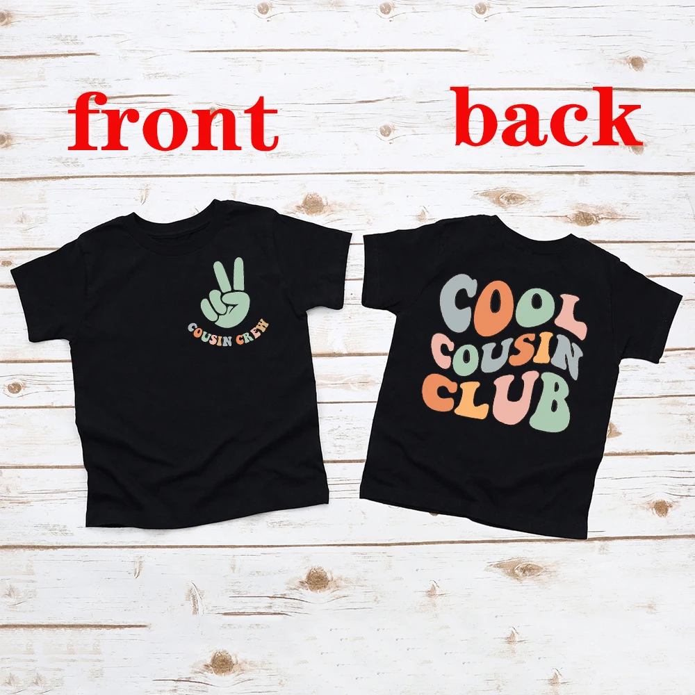 Cool Cousin Club Camiseta Crew algodón manga corta familia - imagen 3