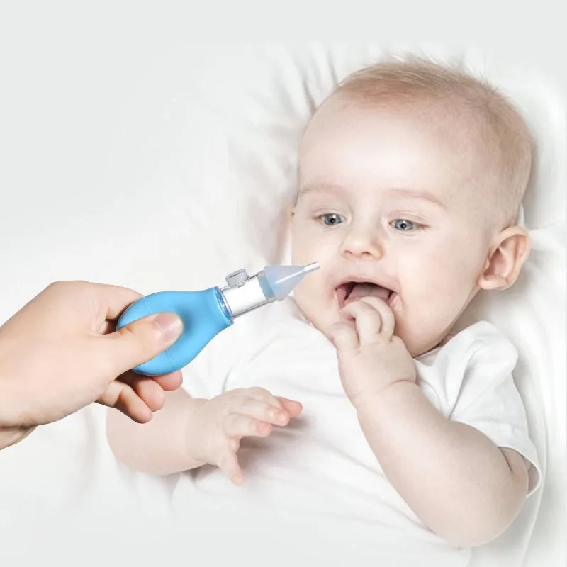 Aspirador nasal de silicona Vvocci para bebés, succión suave - imagen 2
