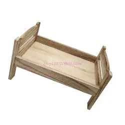 Cuna de madera para fotografía newborn – Accesorio bebé
