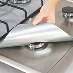 Protectores para quemadores a gas 27x27 cm - Alfombrillas de cocina