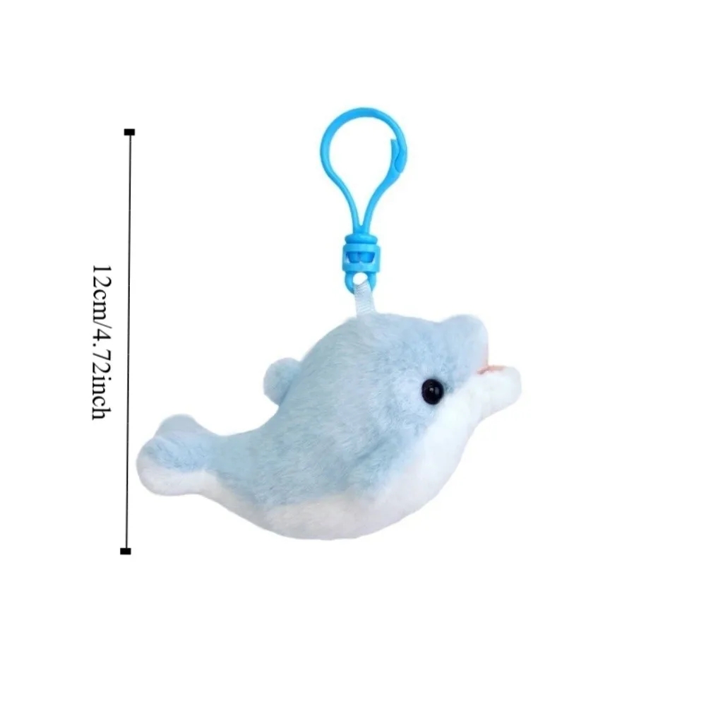 Peluche delfín y tiburón colgante de océano para bolsos, regalo - imagen 3