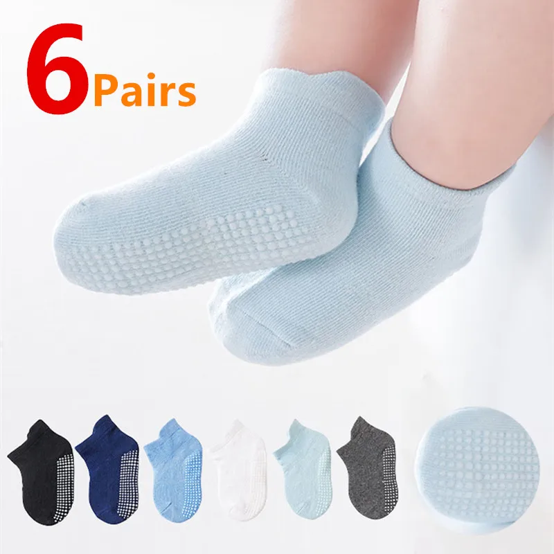 Calcetines náuticos de algodón antideslizantes para niño - imagen 3