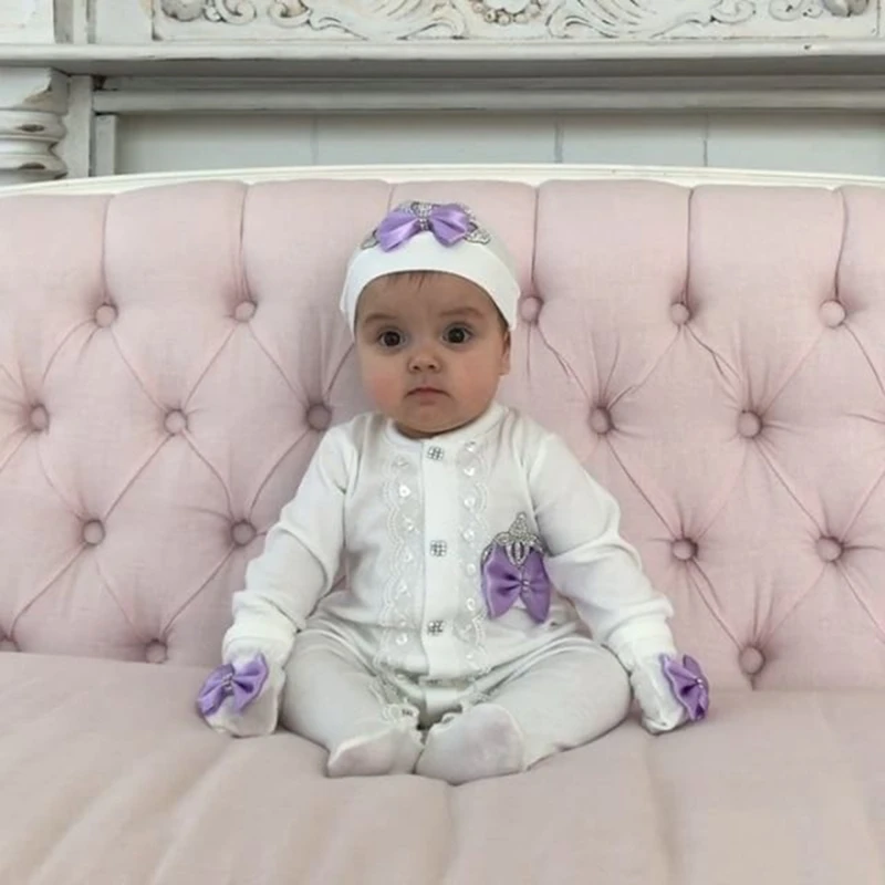 Take Me Home conjunto de pelele con manta, gorrito y guantes - imagen 3