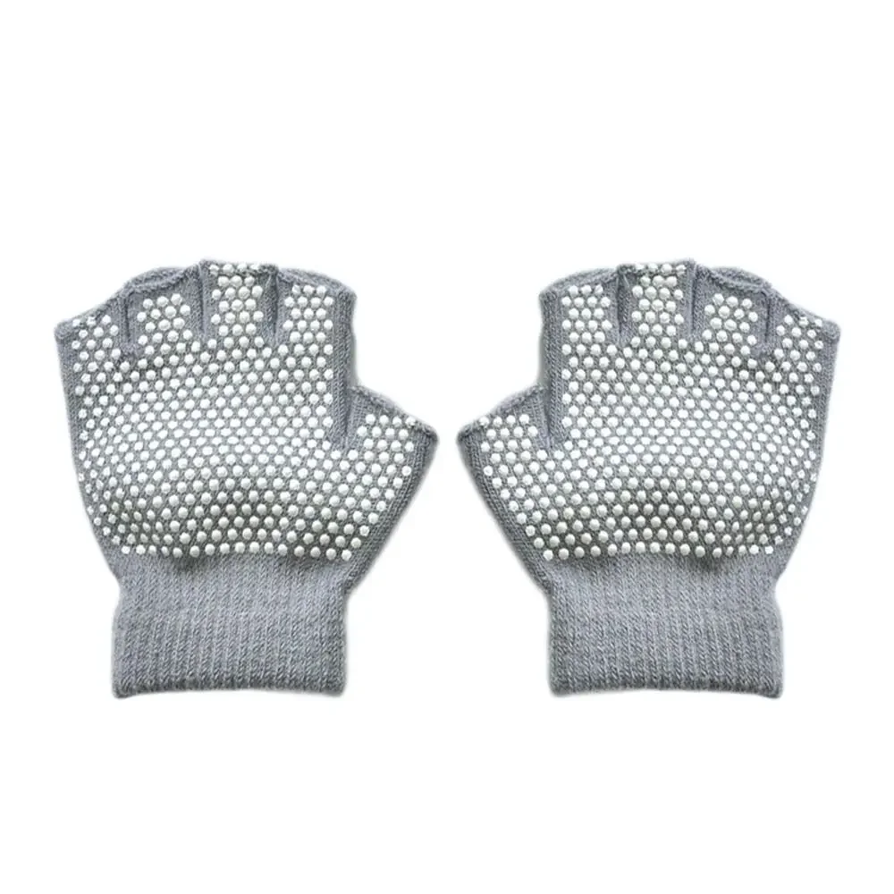 Guantes de punto antideslizantes para invierno, cálidos y elásticos - imagen 2