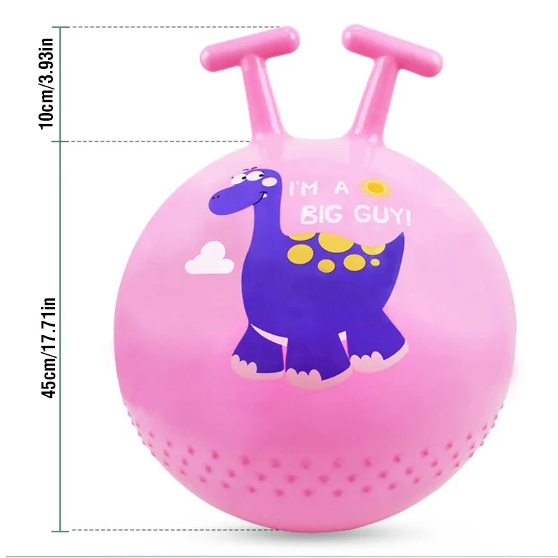 Juguete de rebote con pelotas para saltar y hacer ejercicio infantil - imagen 3