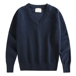 Jersey gris Unisex para niños – Perfecto para el cole en otoño e invierno