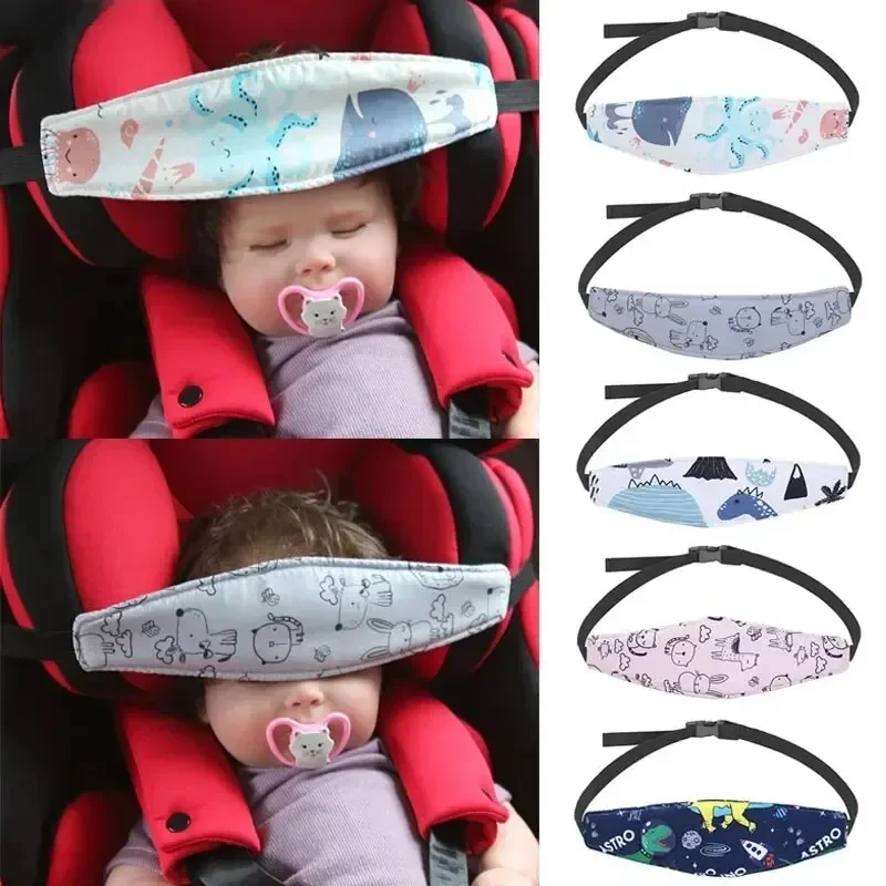 Reposacabezas antivuelco para bebé - Almohada de viaje segura - imagen 4