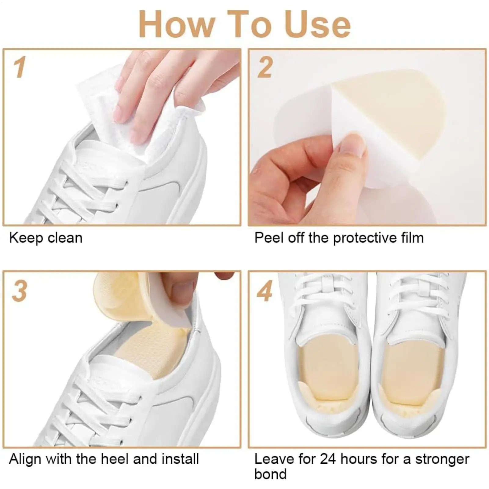 Protectores de talón antideslizantes para zapatos deportivos - imagen 5
