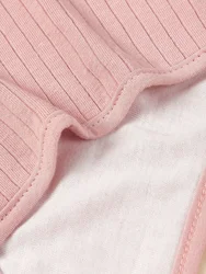 Diadema para el pelo de bebé y babero liso