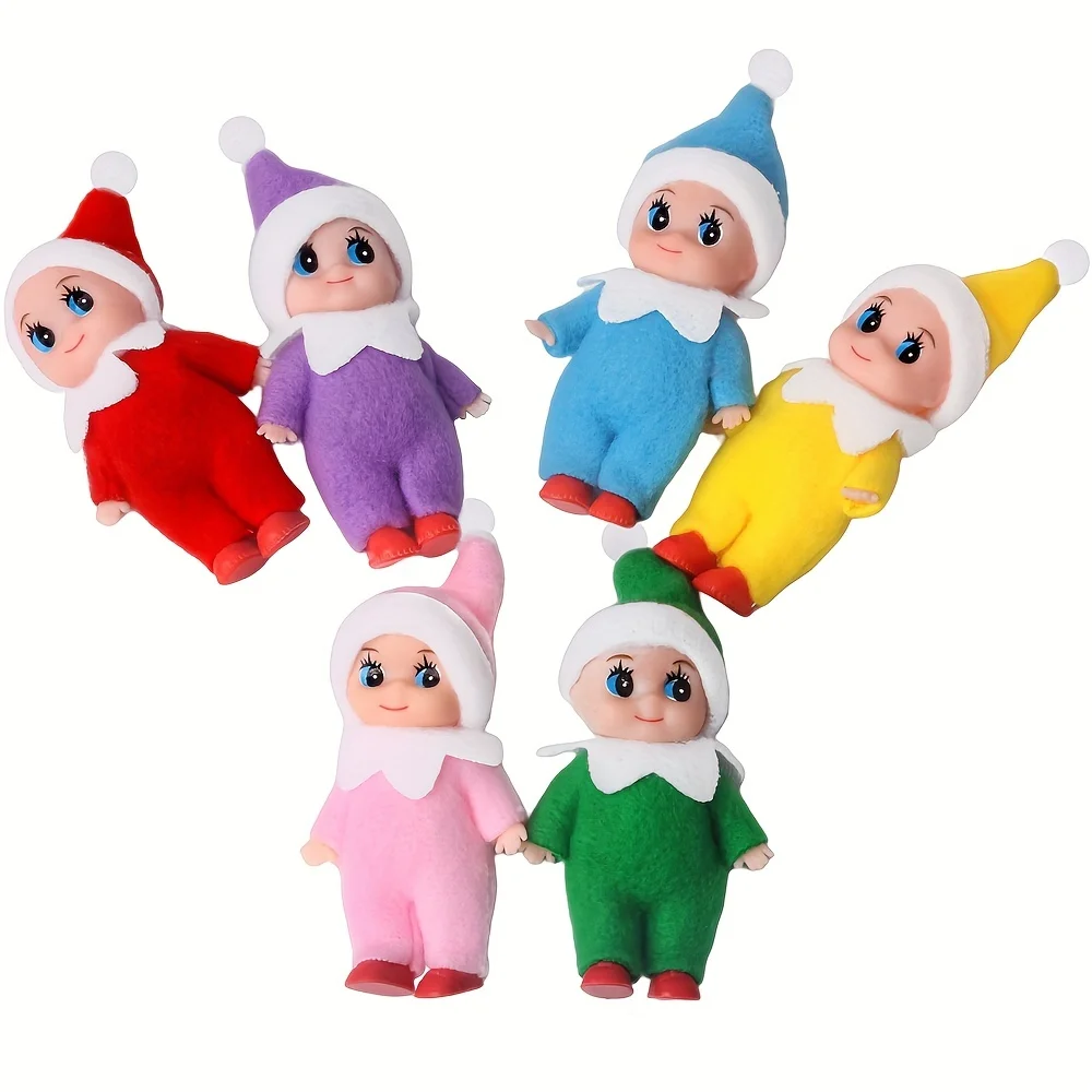 Muñeco elfo de Navidad para bebés y niñas, regalo para embarazadas - imagen 3