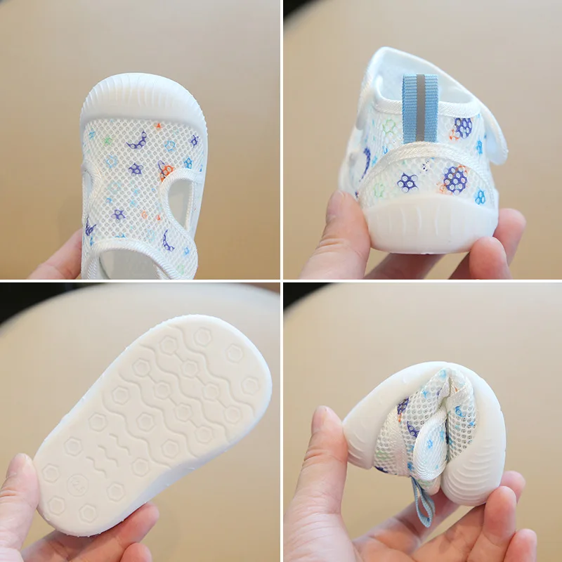 Sandalias de velcro niños anticolisión malla transpirable - imagen 3