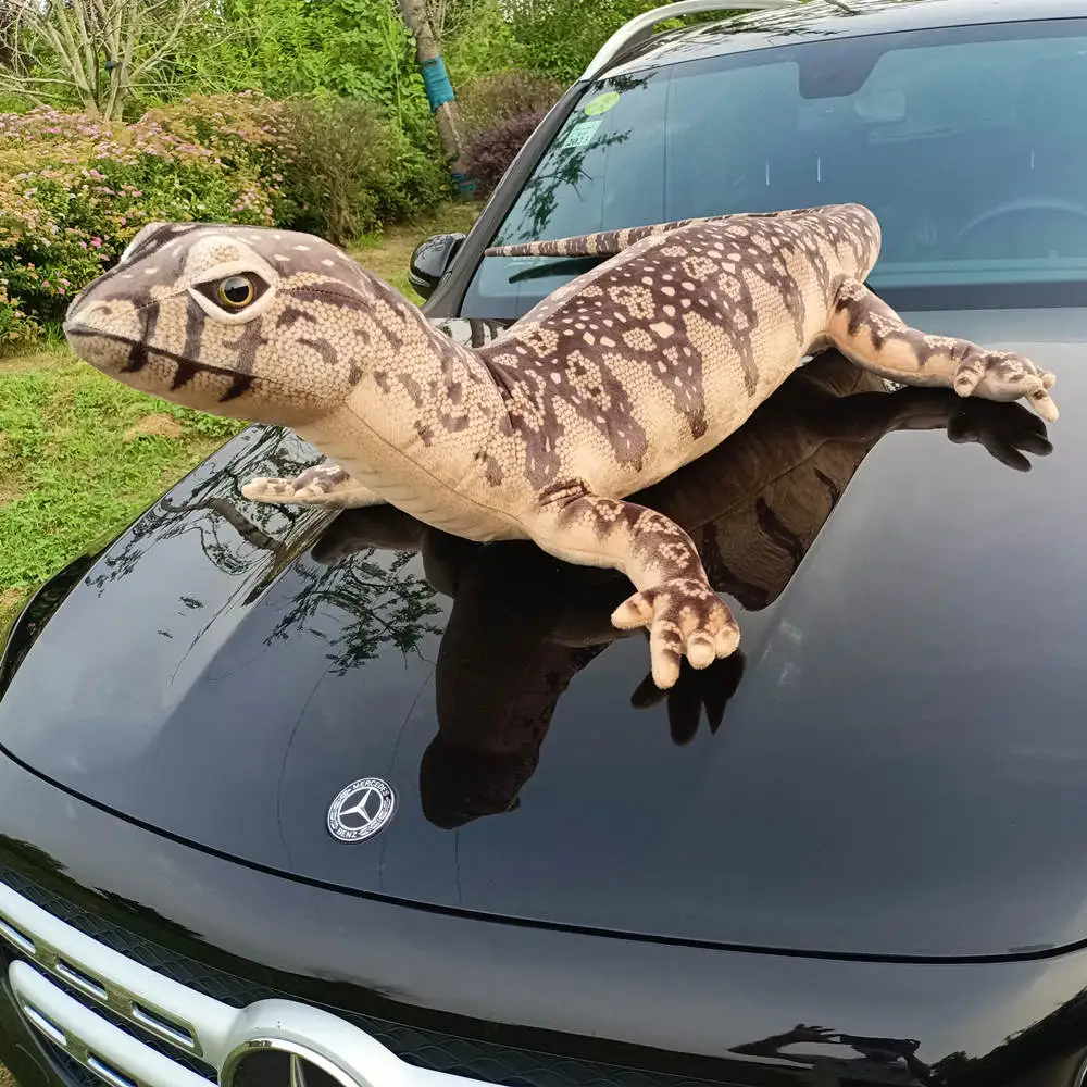 Peluche dragón Komodo realista suave y mimoso para niños - imagen 5