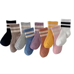 Calcetines rayas algodón niños – Primavera otoño