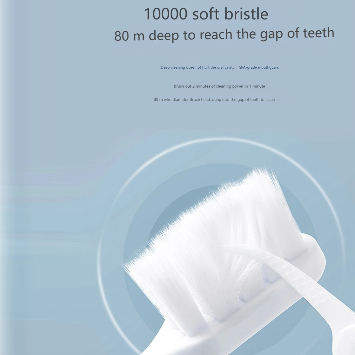 Cepillo de dientes 360 grados para niños