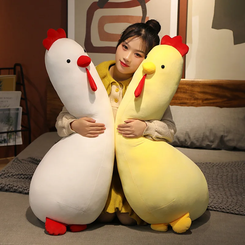 Almohada infantil de peluche con forma de pollito para bebés - imagen 5