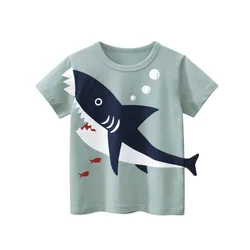 Camisetas de verano manga corta para niños, prenda interior