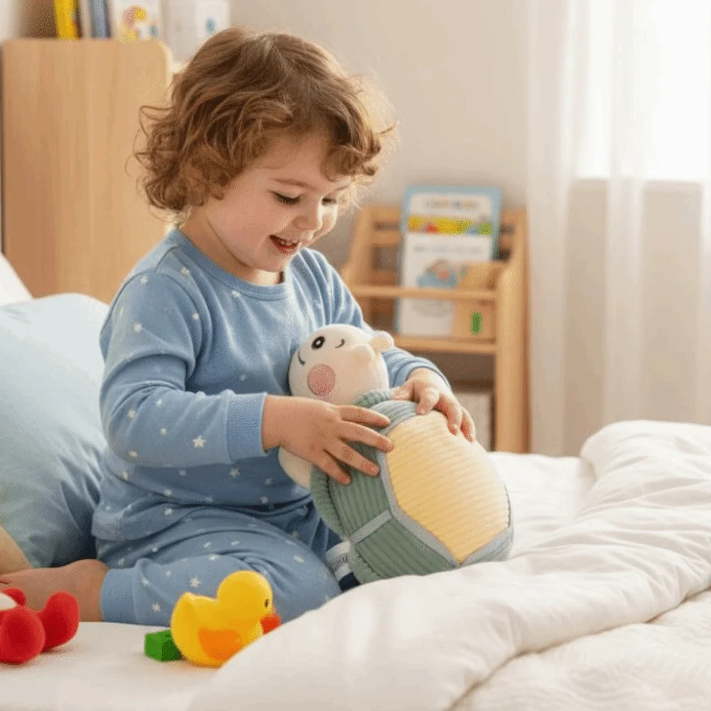 Peluche tortuga suave y esponjoso para decoración de coche infantil - imagen 4