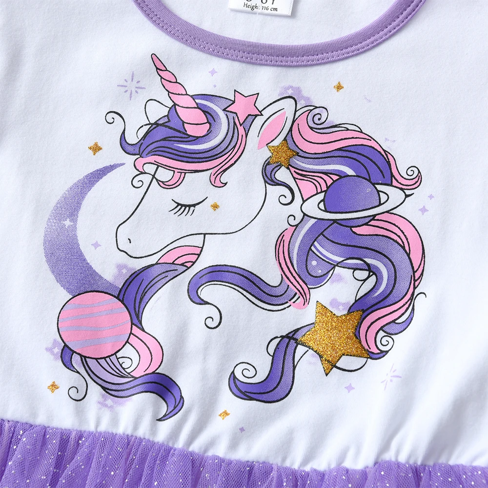 DXTON vestido princesa para fiesta de verano con malla - imagen 4