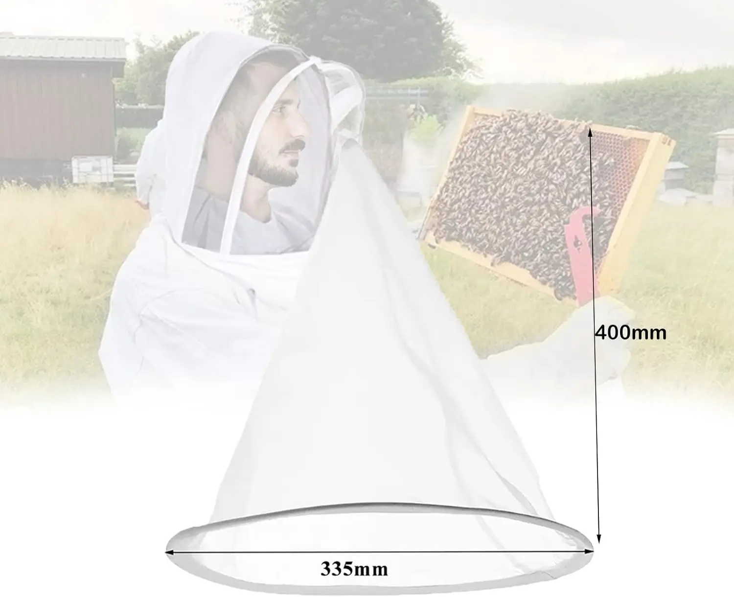 Malla filtrante para apicultura y extracción de miel en colmenas - imagen 2