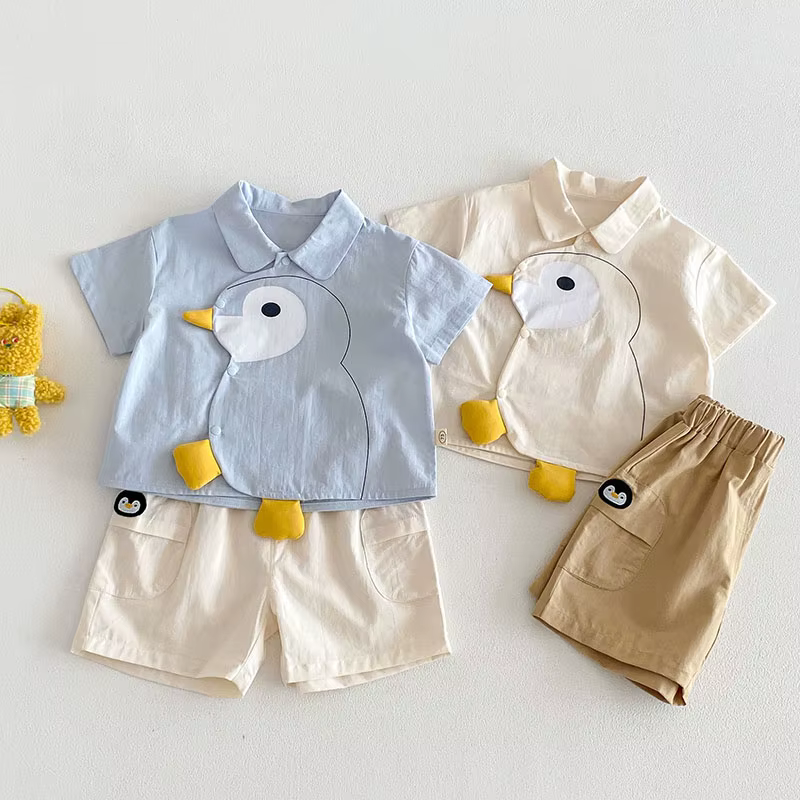 MILANCEL camisa de verano pingüinos para niña, fresca y holgada - imagen 4