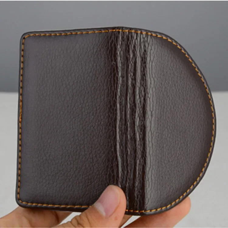 Tarjetero de cuero con protección RFID para hombre – Gran capacidad - imagen 4