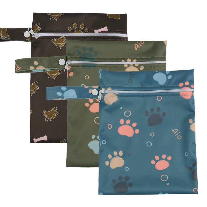 Bolsa colgante impermeable con estampado