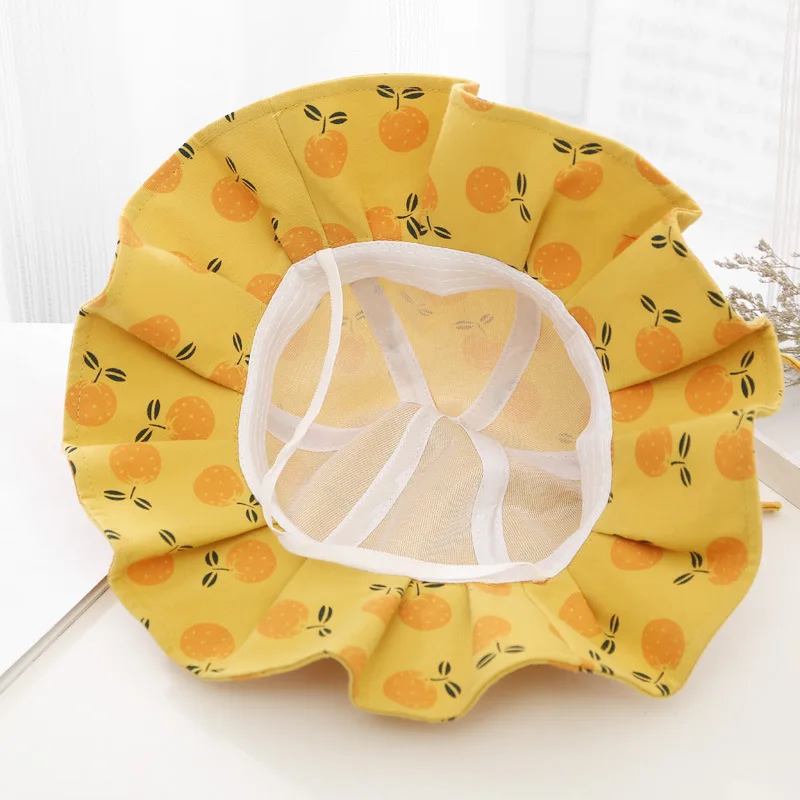 Sombrero algodón protección solar bebé niña verano - imagen 4