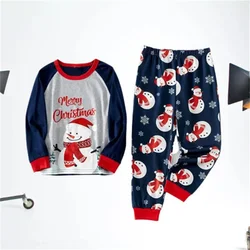 Pijama familiar Navidad de manga larga para padres e hijos