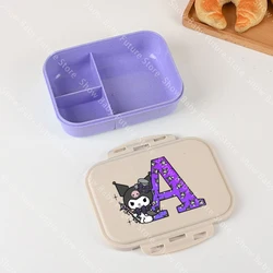 Lonchera infantil Kuromi aislante de plástico portátil unisex