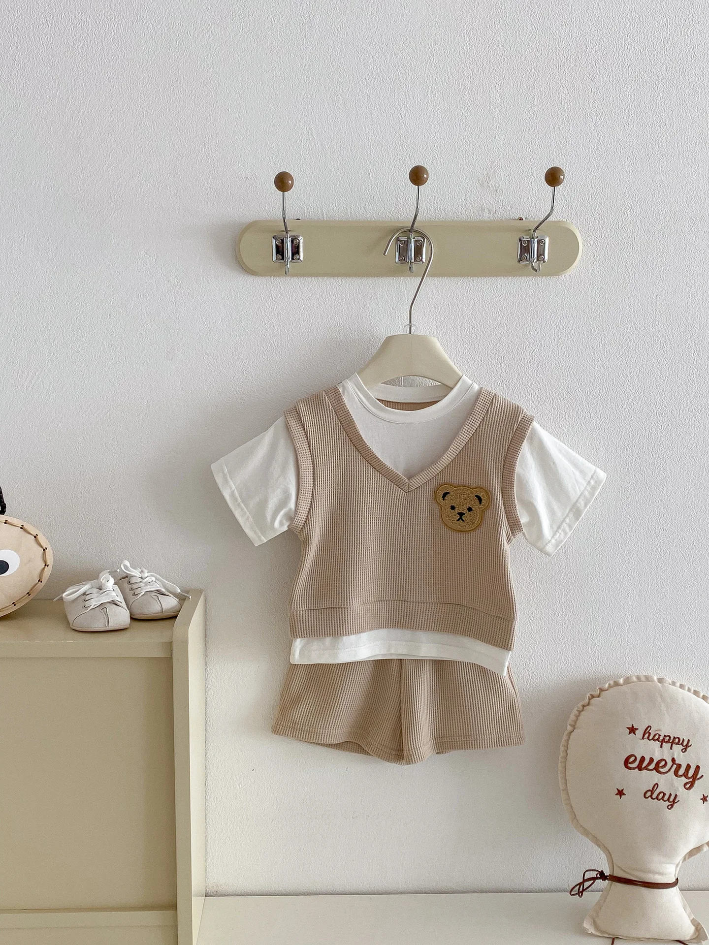 Guía visual del conjunto en niño