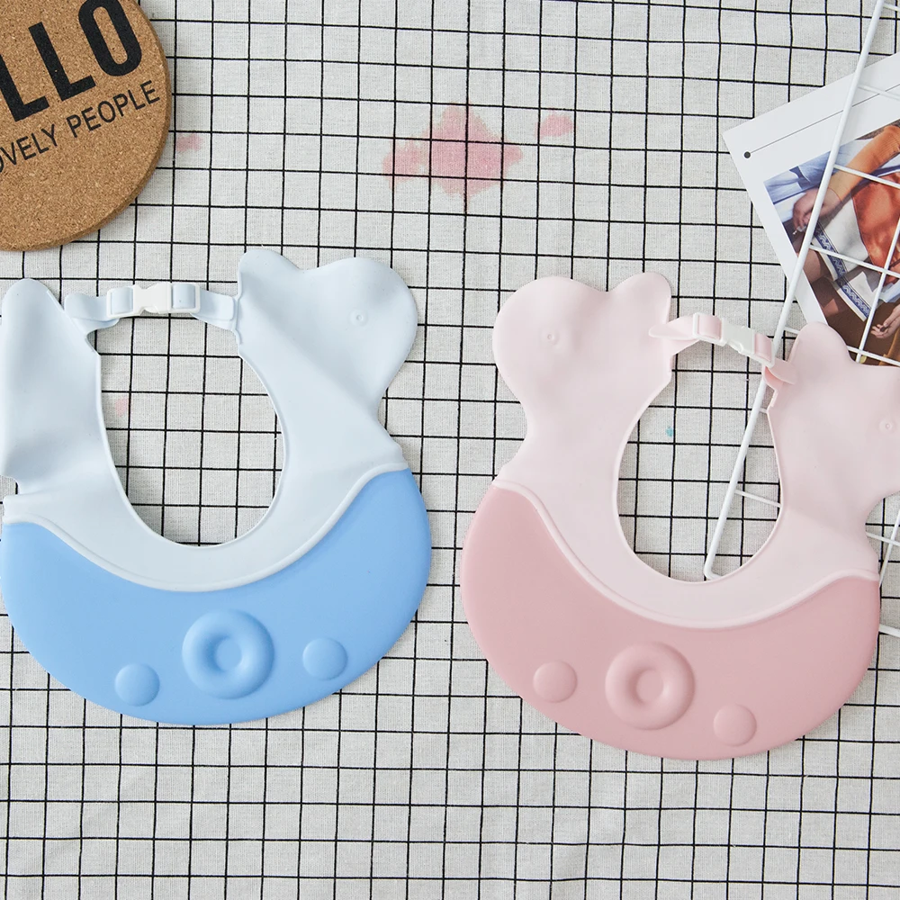 Gorro de ducha para recién nacidos con visera y protección de oídos - imagen 5