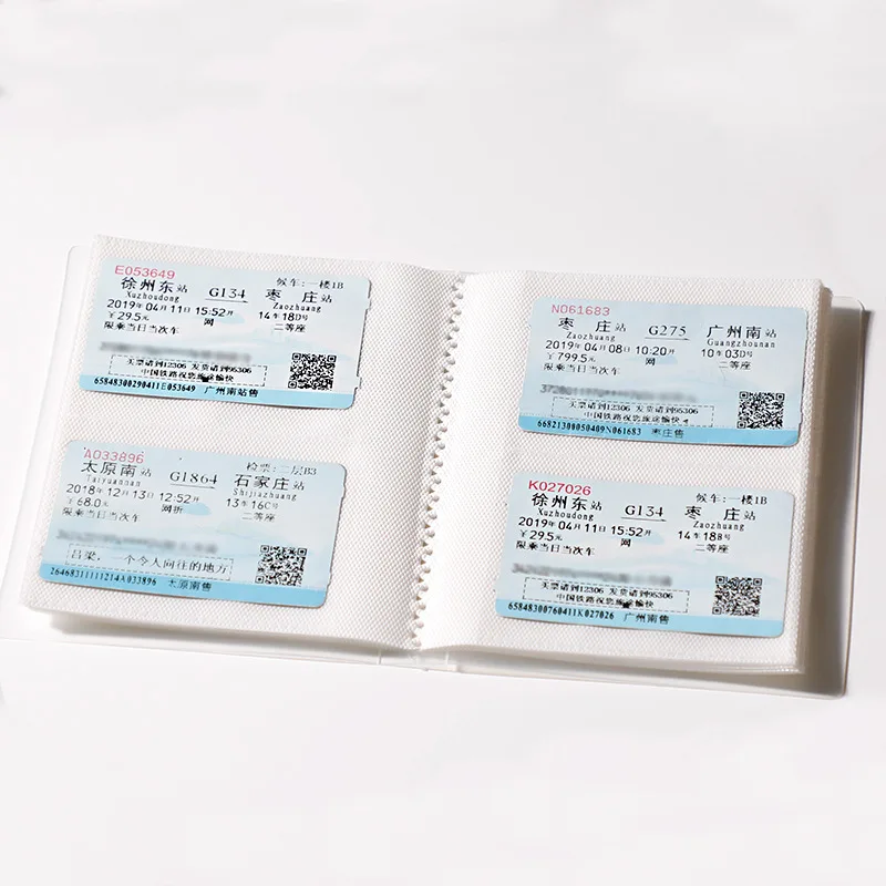 Álbum de fotos transparente Somenie con bolsillos laminados - imagen 4