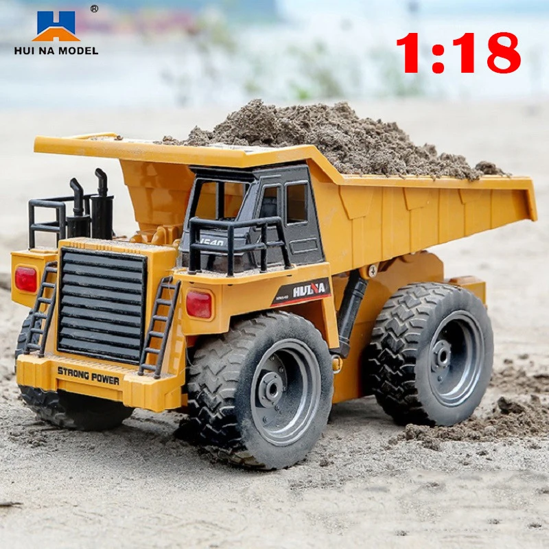 Huina 534 camión teledirigido RC con suspensión para niños