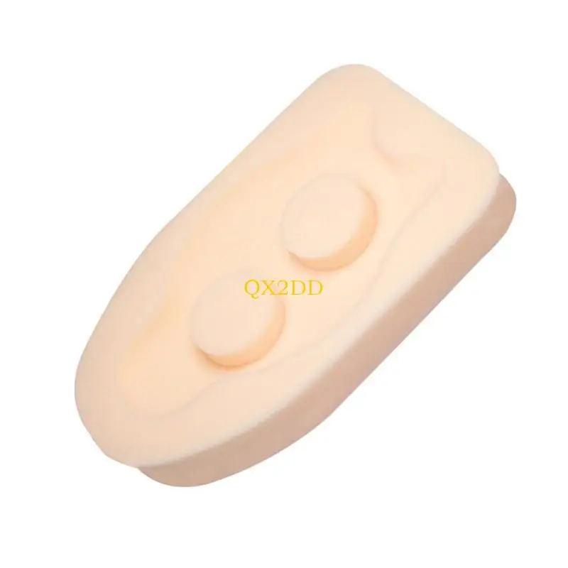 QX2D Alfombrilla antideslizante de baño bebé esponja para ducha - imagen 3
