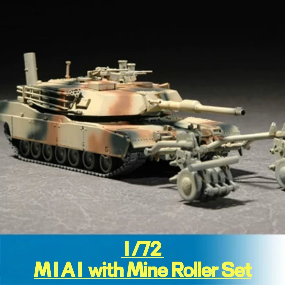 TRUMPETER Maqueta 3D de tanque M1A1 para montar - imagen 5