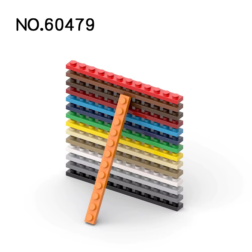 Placa MOC 1x12 para bloques de construcción LEGO - imagen 2