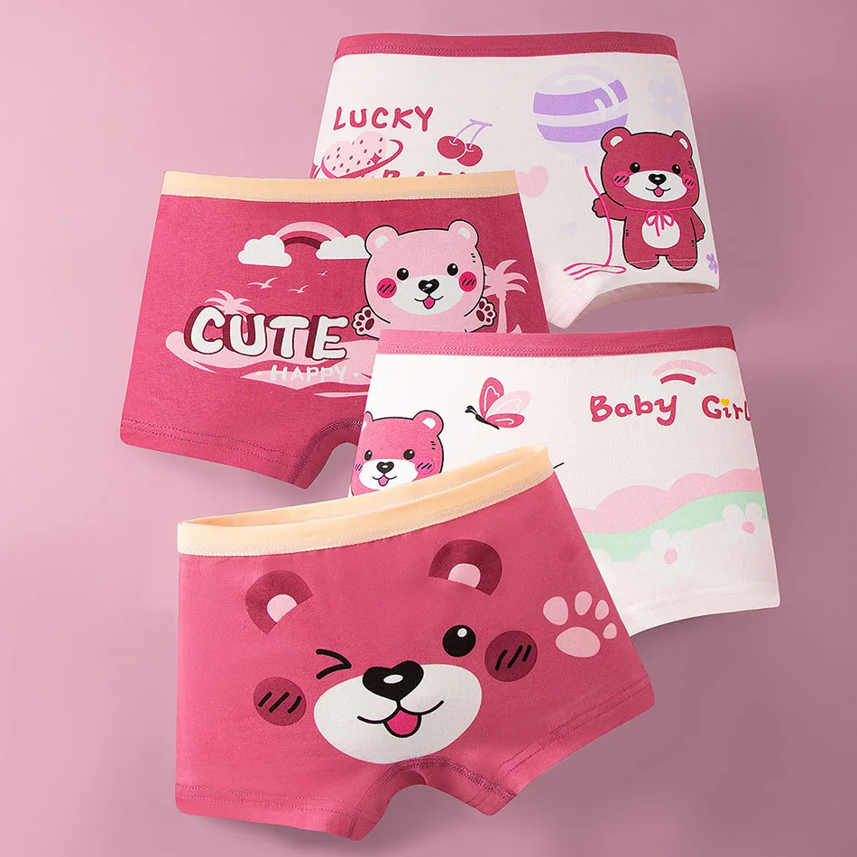 Bragas de algodón clase A para niñas – diseño divertido y cómodo - imagen 4