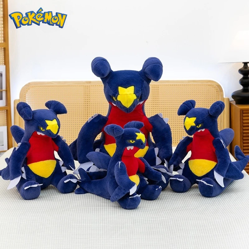 Peluche Pokémon Garchomp suave y cómodo tipo cojín para niños