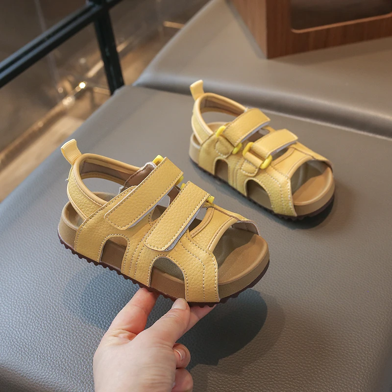 Sandalias de bebé antideslizantes con suela blanda para verano - imagen 3