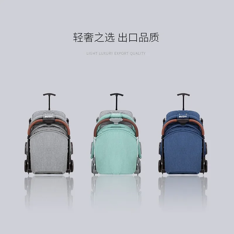 Cochecito ligero plegable y compacto, ideal para viaje de avión - imagen 3